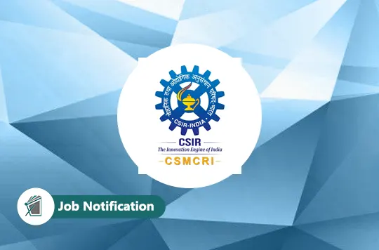 Central Salt and marine Chemicals Research Institute Engagement of ...